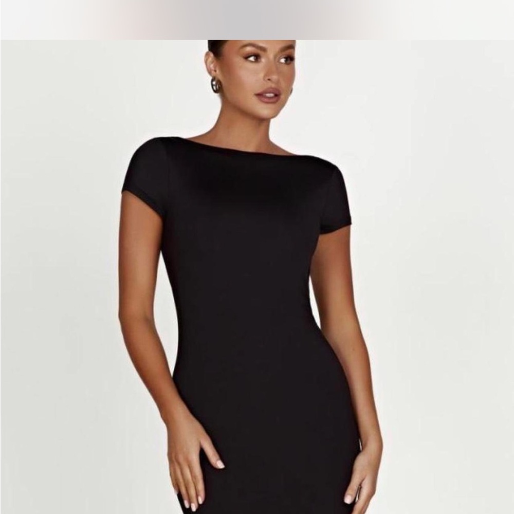 Meshki Black Mini Dress